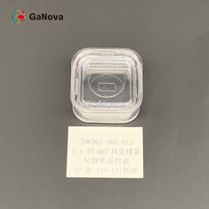 5*10mm2-SP-Gezicht (10-11) Un-Doped Si-Type Free-Standing GaN Single Crystal Substrate Resistivity &gt; 10 ⁶ Ω·Het Apparaat van cm rf
