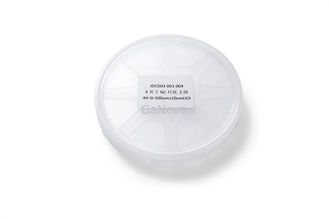 Afschuining SiC epitaxiaal wafeltje 150,0 mm +0 mm/-0,2 mm 350,0um ± 25,0 um