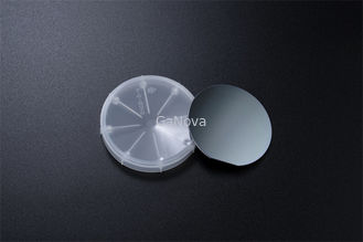 AlGaN-bufferdikte 600 nm 2 inch blauwe LED GaN op siliciumwafer