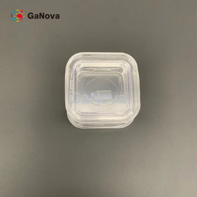 5*10mm2-a-Gezicht Un-Doped Si-Type Free-Standing GaN Single Crystal Substrate Resistivity &gt; 10 ⁶ Ω·De Apparatenwafeltje van cm rf