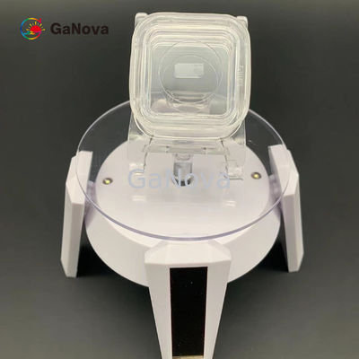 5*10mm2-m-Gezicht Un-Doped n-Type Free-Standing GaN Single Crystal Substrate Resistivity &lt; 0,05 Ω·cm-Machtsapparaat/Laser