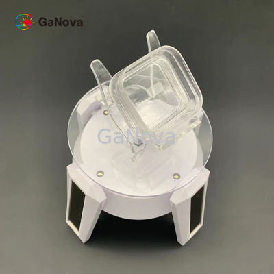 5*10mm2-m-Gezicht Un-Doped n-Type Free-Standing GaN Single Crystal Substrate Resistivity &lt; 0,05 Ω·cm-Machtsapparaat/Laser