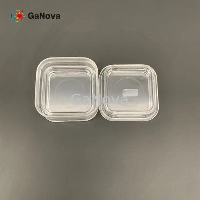 5x10mm2 SP-Face 10-11 Niet-gedopte N-type vrijstaande GaN-enkelkristallen substraat met TTV ≤ 10μm Resistiviteit 0,05 Ω·cm