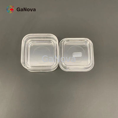 5*10mm2-SP-Gezicht (10-11) Un-Doped Si-Type Free-Standing GaN Single Crystal Substrate Resistivity &gt; 10 ⁶ Ω·Het Apparaat van cm rf