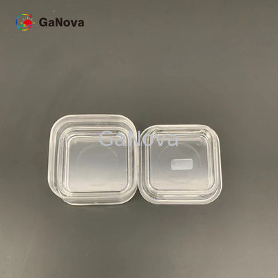 5*10mm2-SP-Gezicht (11-12) Un-Doped Si-Type Free-Standing GaN Single Crystal Substrate Resistivity &gt; 10 ⁶ Ω·Het Apparaat van cm rf