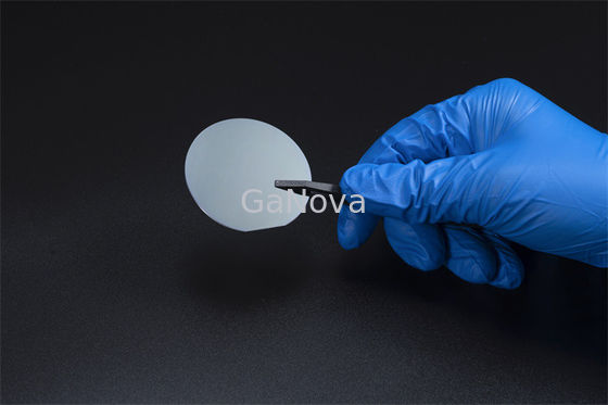 2 inch groene LED GaN op siliciumwafer Dimensie 520±10nm