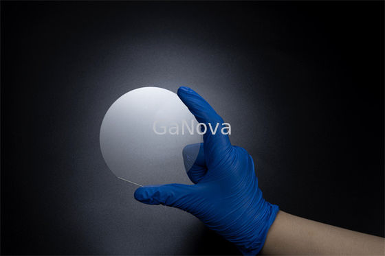 625um aan 675um 4 Duim Blauwe SSP HOOFD van GaN Epitaxial Wafer On Sapphire Vlakke Saffier