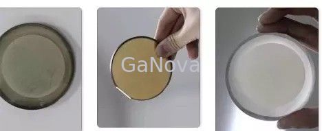 4H Politype Enig Crystal Silicon Carbide 4“ p-het Gezicht van Rangsi