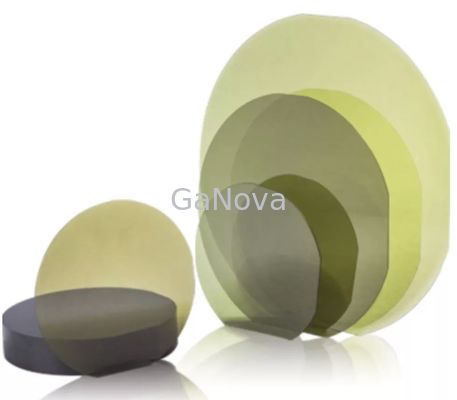 Primaire Vlakke Lengte 32.5mm Kristal 4“ p-Rang 100.0mm van het Siliciumcarbide