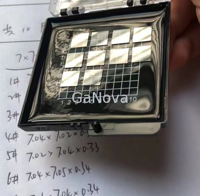 JDCD05-001-005 5 * 5 mm2 * 0,5 mm elektronische kwaliteit Single Crystal Diamond, N-inhoud