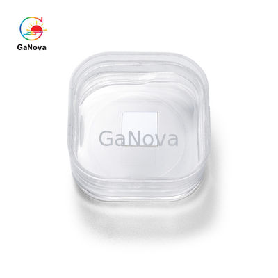 JDCD04-001-007 10x10mm2(010)Sn-gedoteerd vrijstaand Ga2O3 enkelvoudig kristalsubstraat Productkwaliteit enkel polijsten